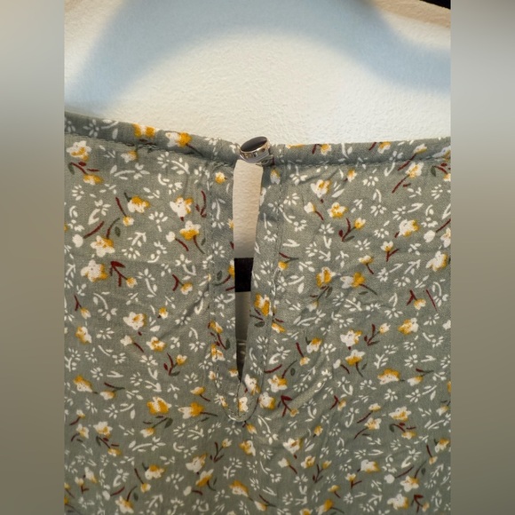 NWOT Nemidor Floral Maxi Dress in Mint Green - Size 22 - Picture 10 of 13